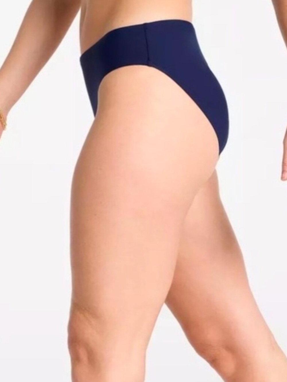 👗Calia Women's Navy mid-Waist Swim Bottoms - Picture 3 of 9
